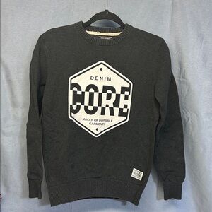 Jack & Jones Dark Gray Crewneck Sweater